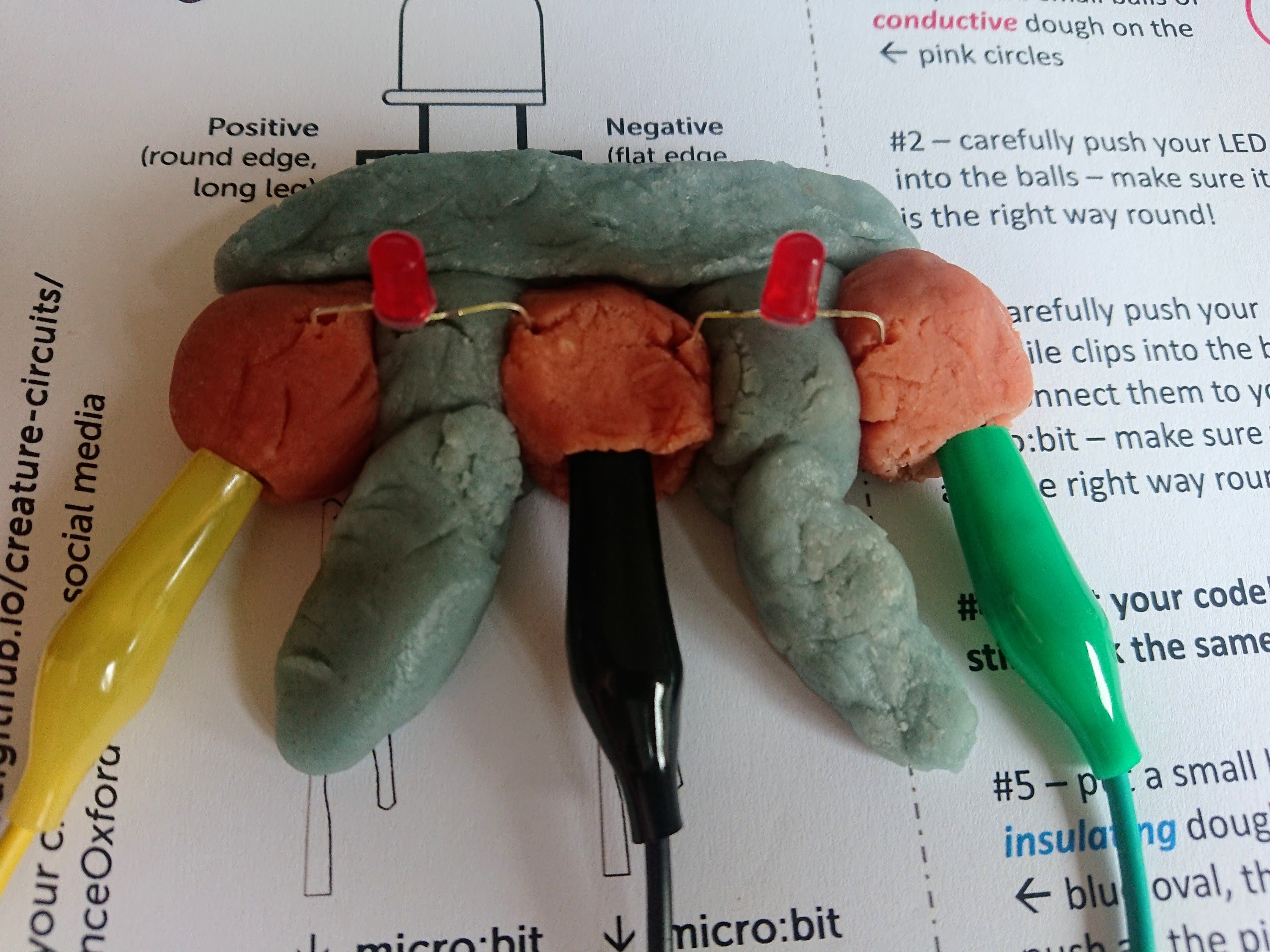 example of creature circuit in the shape of an alien jellyfish